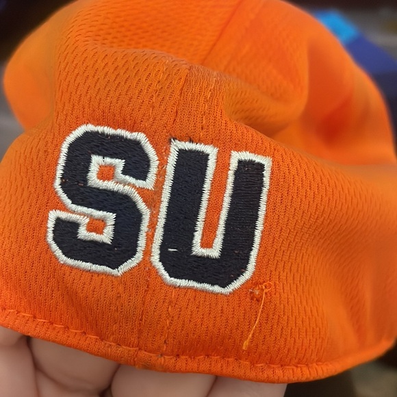 Syracuse Orange fitted cap hat one size - Picture 3 of 9